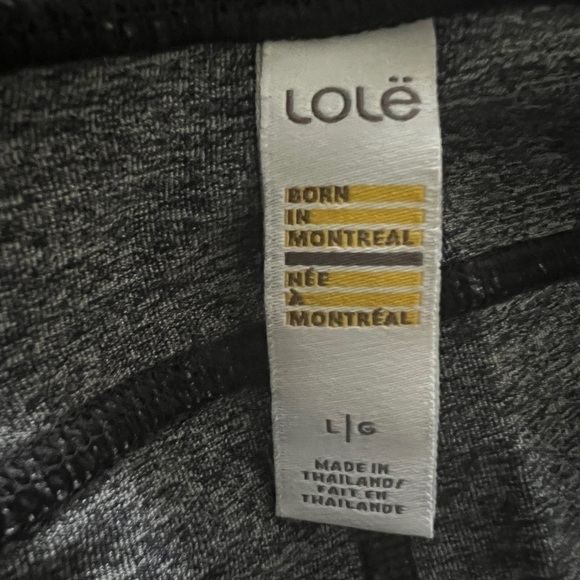 Lole spandex sport shorts size large slightly worn - Picture 3 of 3